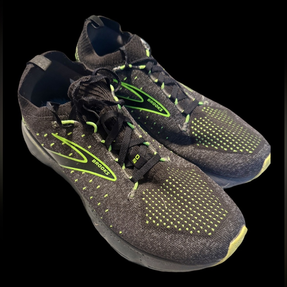 MEN'S BROOKS GLYCERIN STEALTHFIT RUNNING SHOES